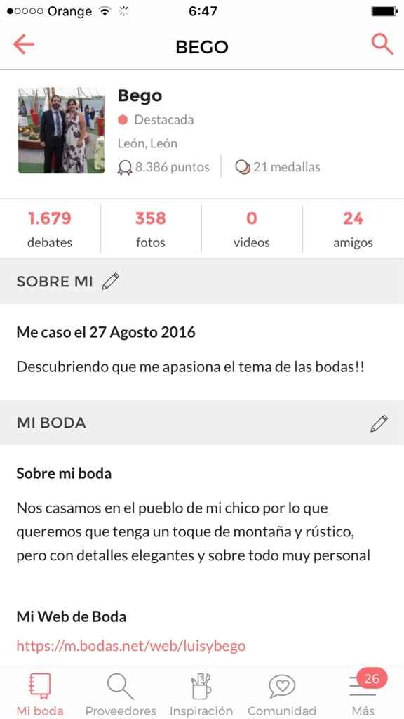 Como saber los debates creados x mi - 1