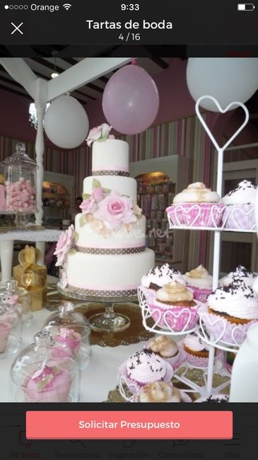 Ideas para la tarta nupcial - 3