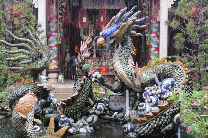 Fuente de dragones