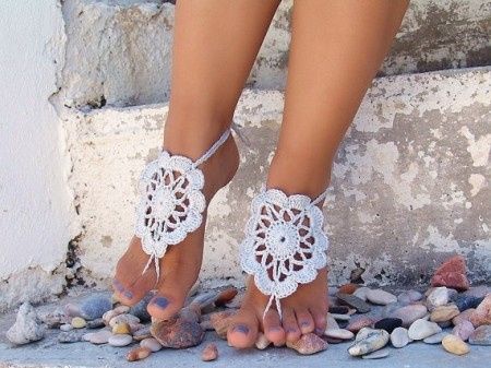 Zandalias para bodas en la playa. - 5