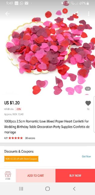 Confeti casero - 1