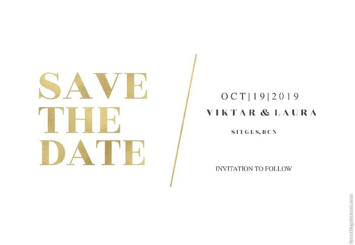 save the date - 1
