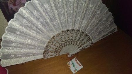 Abanicos blancos - 1