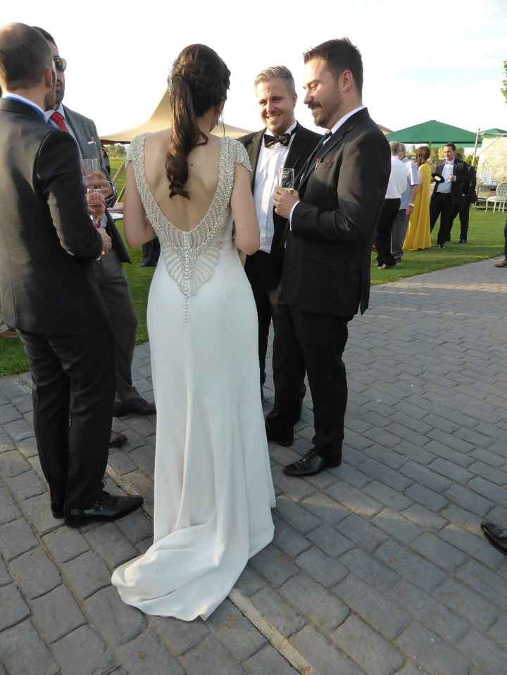 La espalda de mi vestido