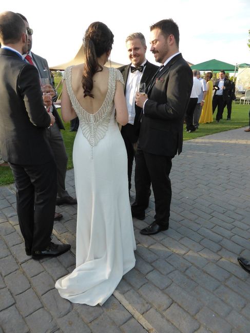 La espalda de mi vestido
