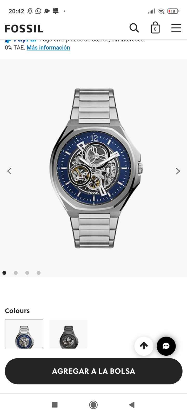 Chicas!reloj compromiso de hombre por menos de 2mil euros - 1