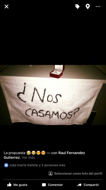 Como fue vuestra pedida de matrimonio? - 1