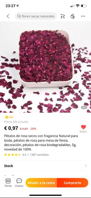 Arroz vs Pétalos 2