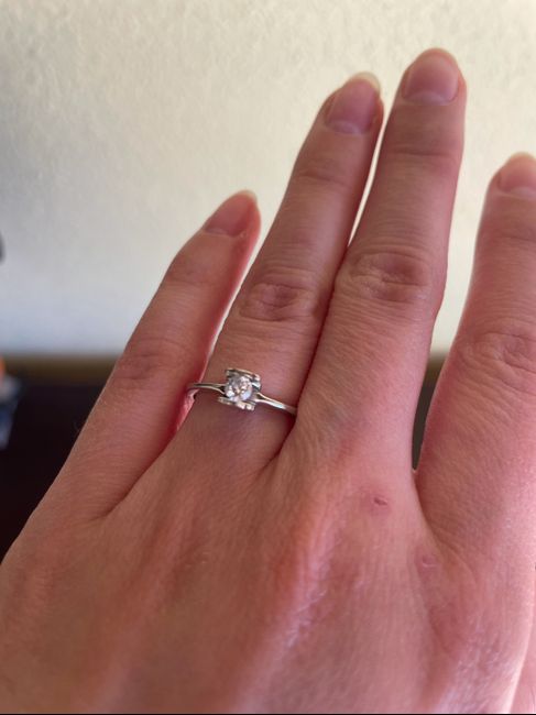 Como es vuestro anillo 💍 de pedida? 15