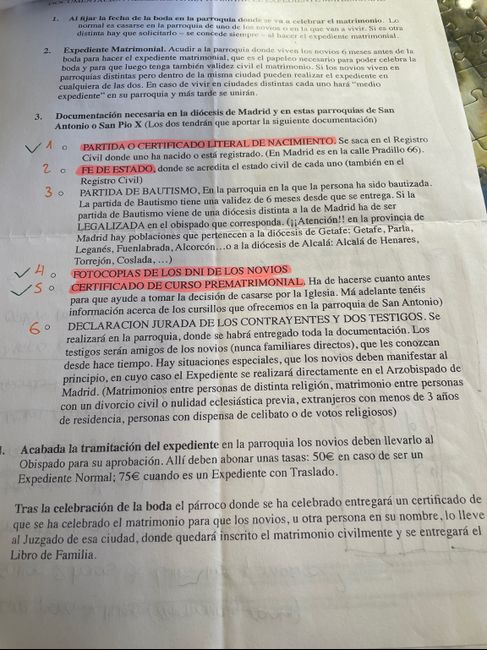 Documentación boda 1