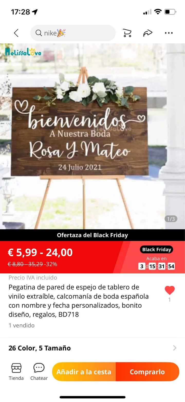 Cuantos carteles o señales tiene tu boda - 1