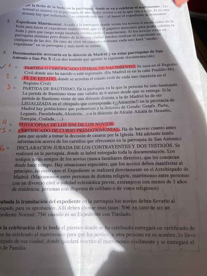 Libro de familia para casarse por iglesia? - 1