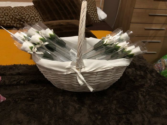  Cesta para rosas 🌹 de jabón - 1