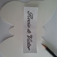 Grabando las letras