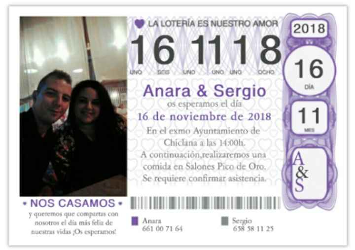 Invitaciones de boda - 1