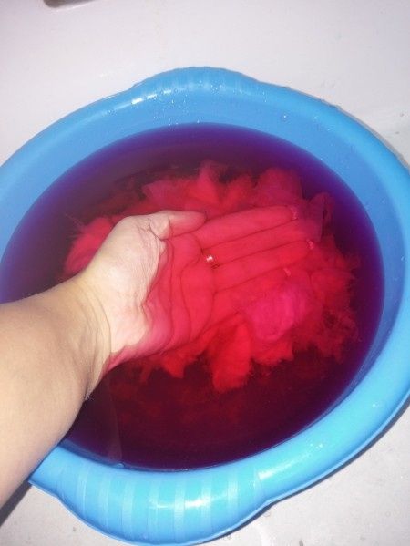 Teñir arroz con papel pinocho! - 3