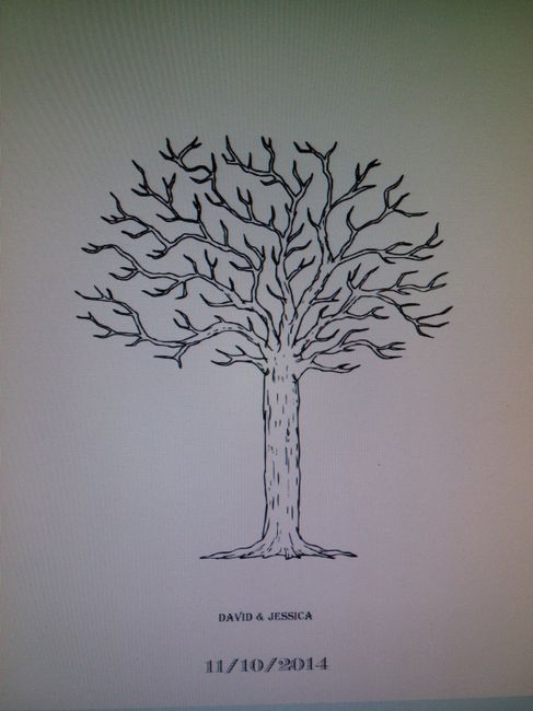 Arbol de huellas - 1
