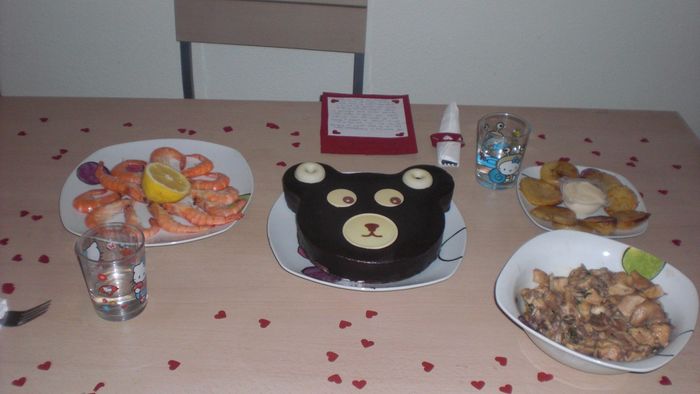 cena romantica tk