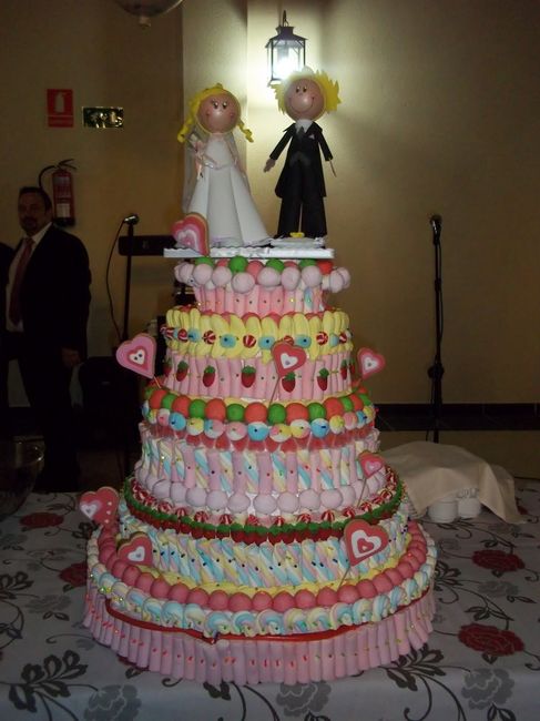 Tarta de xuxes.