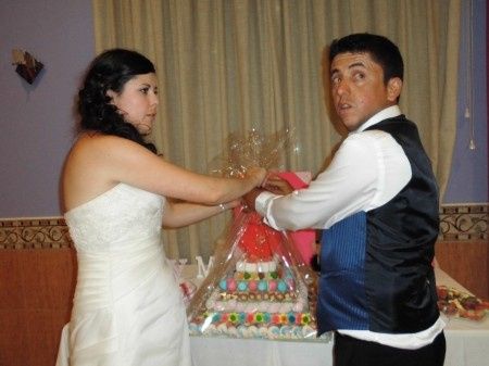 mesa de chuches