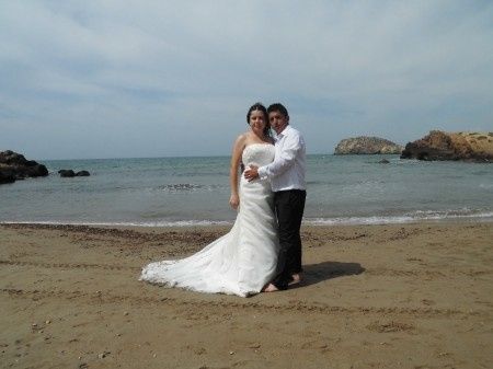 postboda en las playas de mazarron 