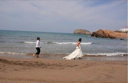 postboda  en las playas de mazarron