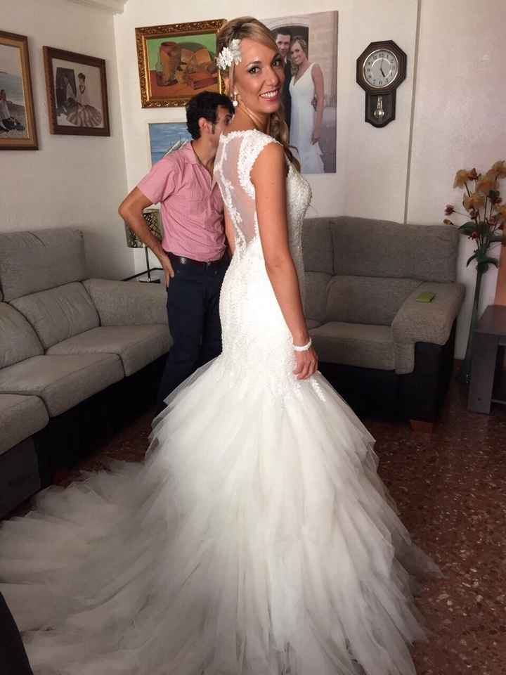 Vestidos de novia con toda la espalda al aire - 2