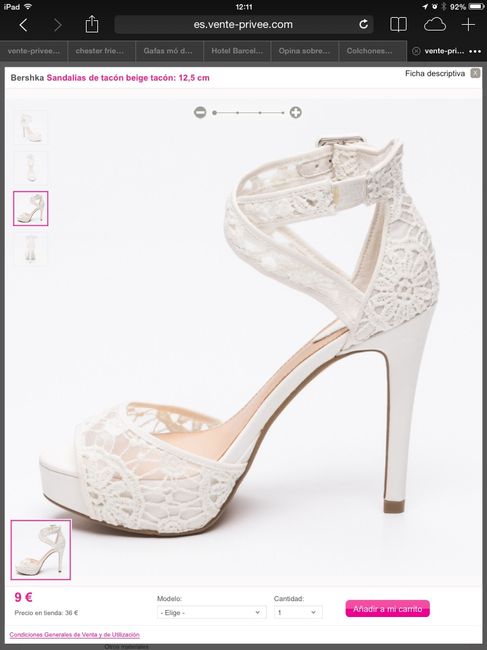 Cuñas y sandalias oferta en vente privee - 2