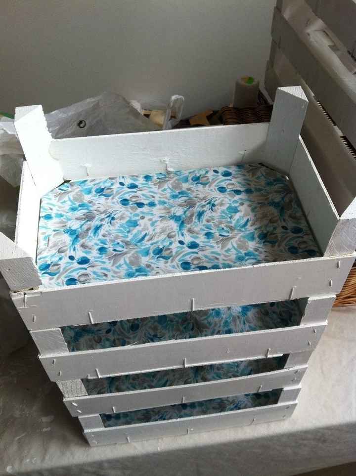 Mis cajas de fresas decoradas 