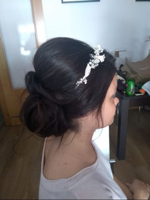 Peinado definitivo a 13 días de la boda!😁👏🏻 - 2