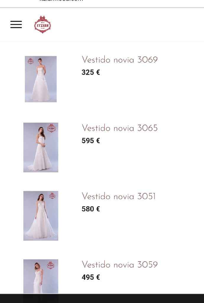 Quiero un vestido economico - 1