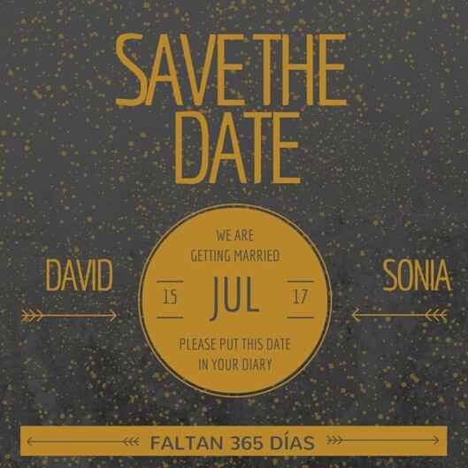 Save the date / reserva el día - 1