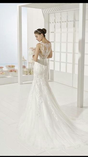 Vestido modelo yanila de luna novias😍 - 1