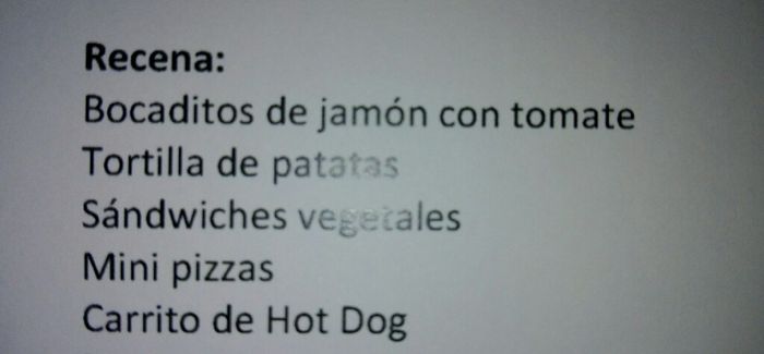  Nuestro Menu, la comida gran protagonista. - 11