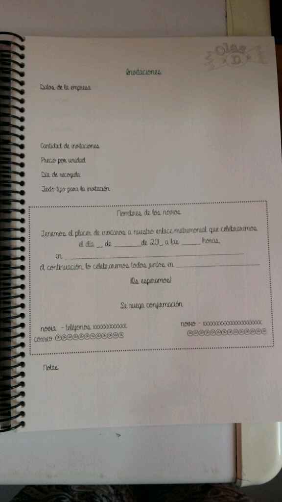 Agenda de novia!! - 4