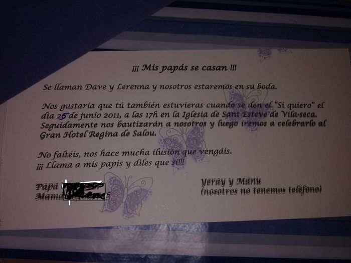 Texto invitacion