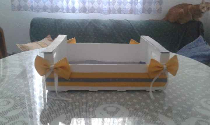 Caja para los regalitos. 