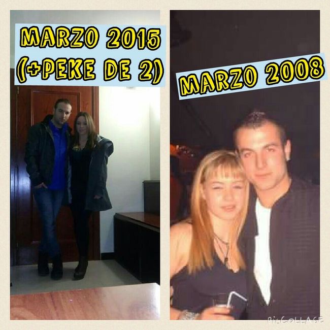Mi pareja y yo: foto de antes y después! - 1