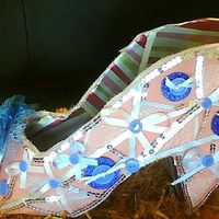 zapato de carton 