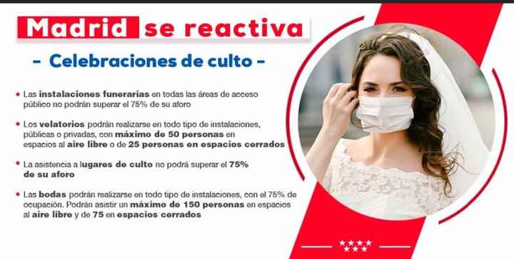 Medidas Nueva Normalidad madrid - 1