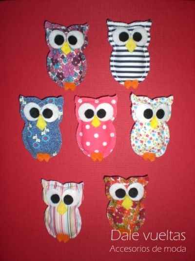 broches de buhos