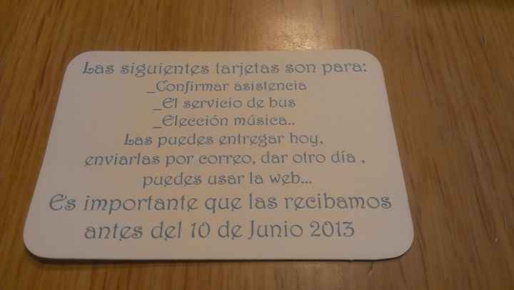 NUESTRAS INVITACIONES EL PROCESO 1