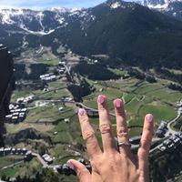 mi anillo de pedida.