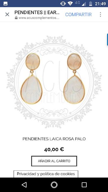 ¿qué pendientes le van a este vestido? - 1