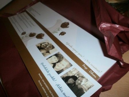 Preparando invitaciones