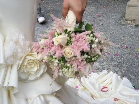 ¿Que flor es la de color rosa?