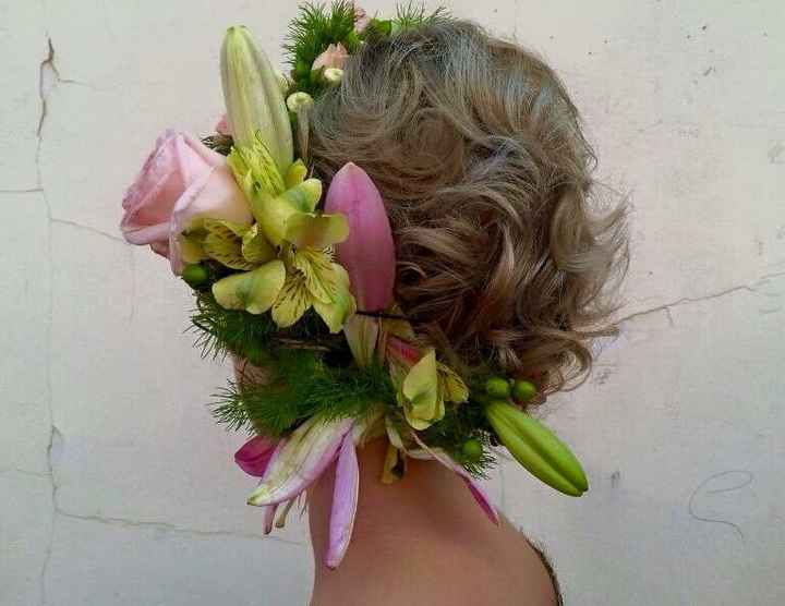 Flores en el pelo - 10
