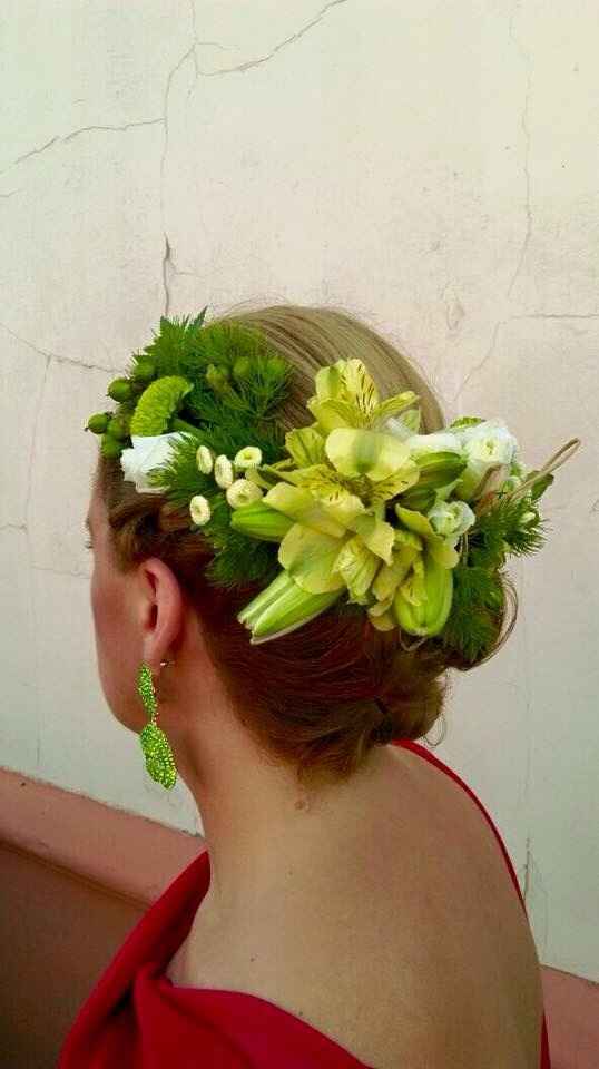 Flores en el pelo - 12