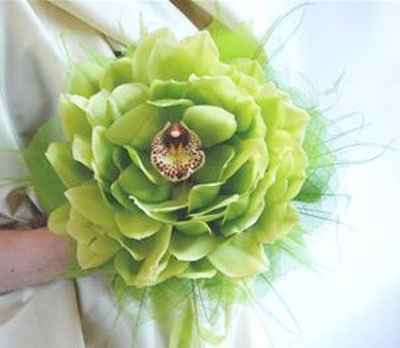 Ramos de novia en tonos verdes - 3