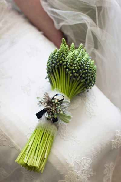 Ramos de novia en tonos verdes - 7